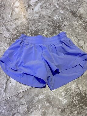 lululemon athletica lavender athletic shorts